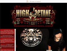 Tablet Screenshot of highoctaneapparel.com